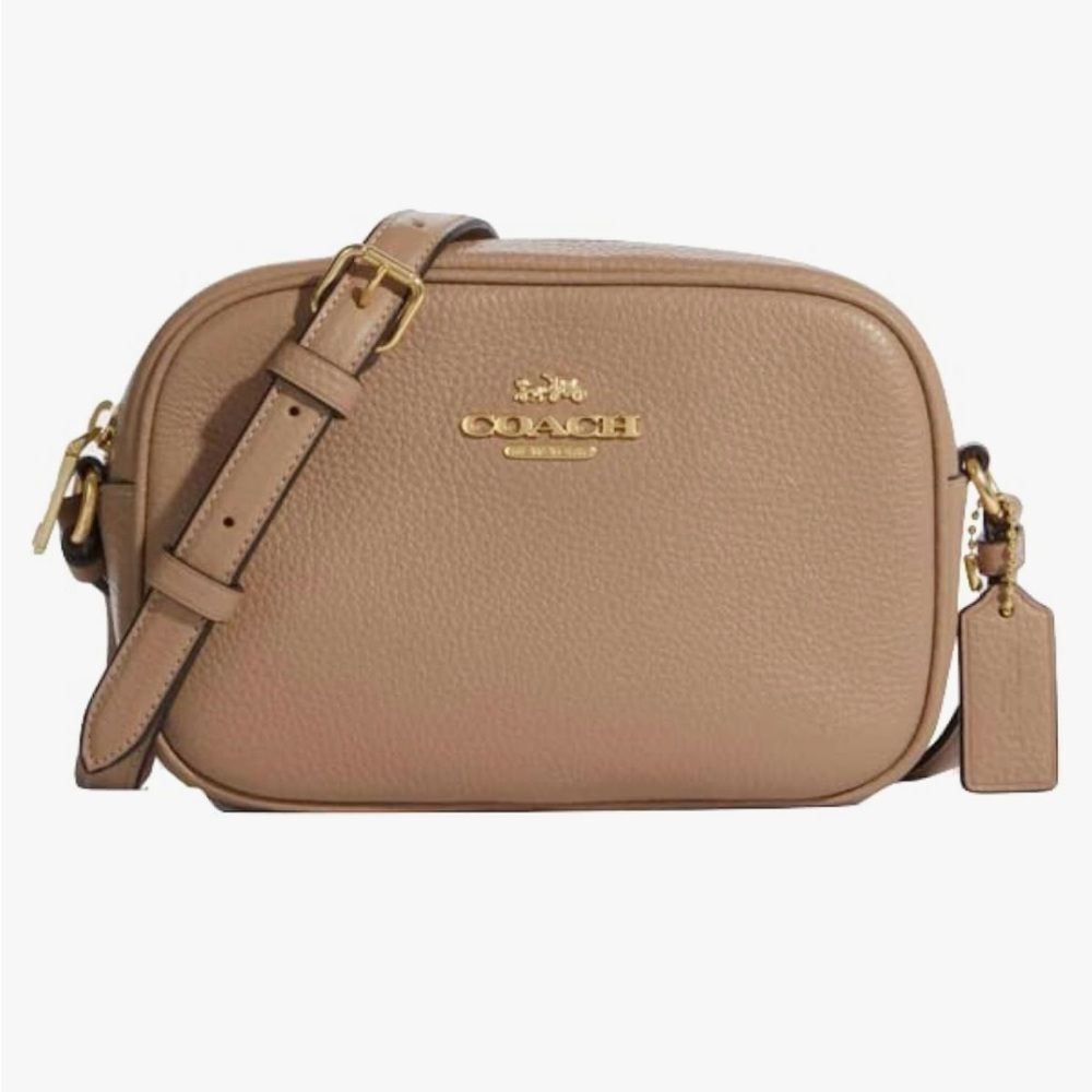 New COACH MINI JAIME CAMERA BAG in Beige AUTHENTIC